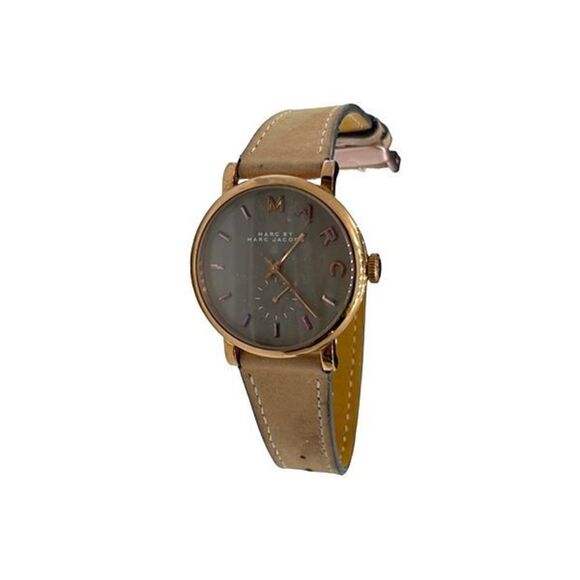 Marc By Marc Jacobs MBM1266 Analog Copper and Rose Gold Tone Round Watch - Picture 8 of 11